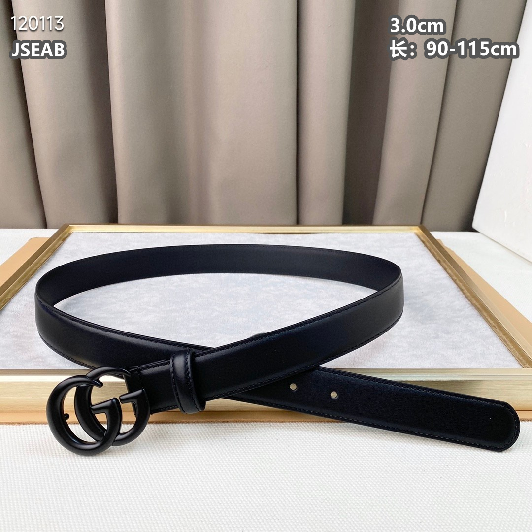 Gucci belt 30mmX90-115cm 8L06